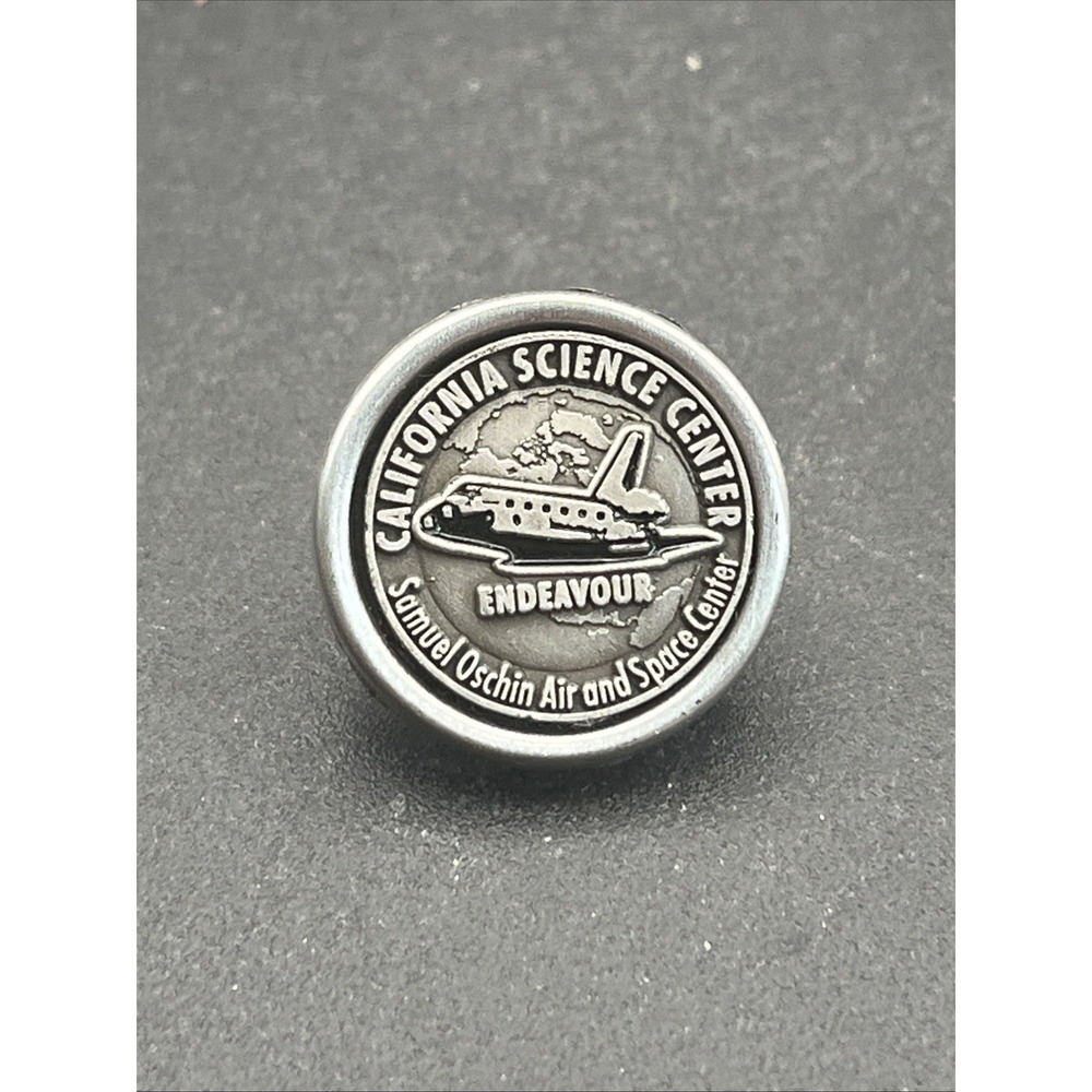 California Science Center Endeavour Samuel Oschin Air And Space Lapel Hat Pin